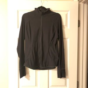 Black Lululemon Jacket - Very Flattering!